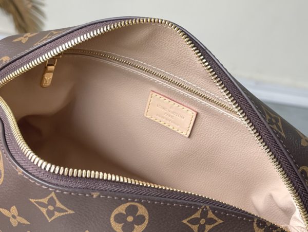 Louis Vuitton Monogram Coated Cosmetic Bag - Image 8