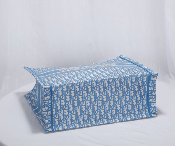 Dior Cornflower Book Tote Bag - Blue - Image 3