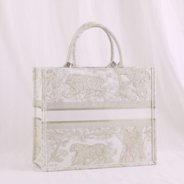 Dior Around The World Book Tote Bag - White - Image 5