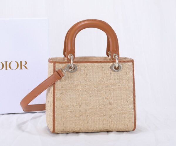 Dior Concubine Small Diana Bag - Brown - Image 2