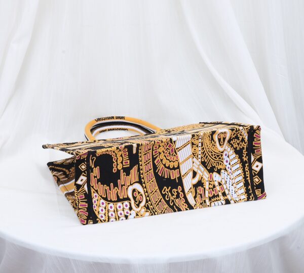 Dior Bolsa Christian Book Tote Bag - Brown - Image 3
