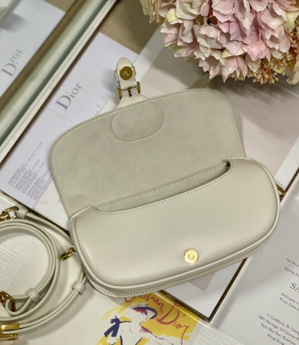 Dior Bobby East-West Handbag - White - Image 3