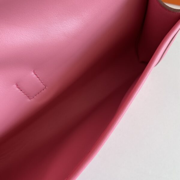 Hermes Jige Elan Sheepskin Lining Bag - Pink - Image 2