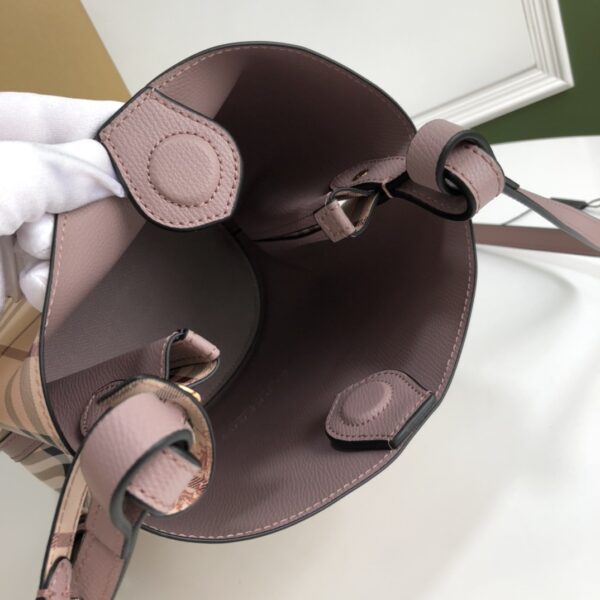 Burberry Lorne Bucket Crossbody Bag - Gray - Image 2