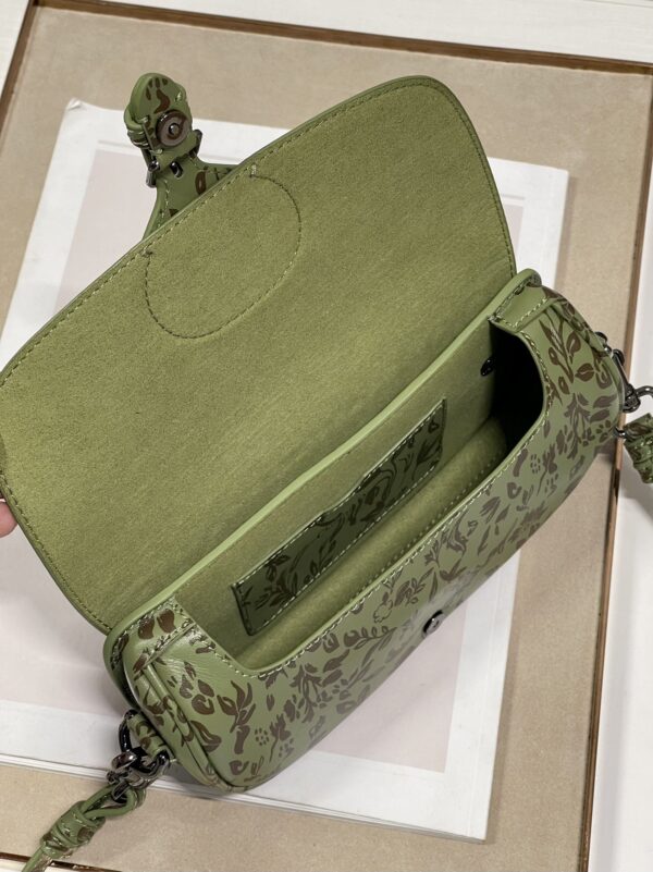 Dior Bobby East-West Handbag - Green Print - Image 3