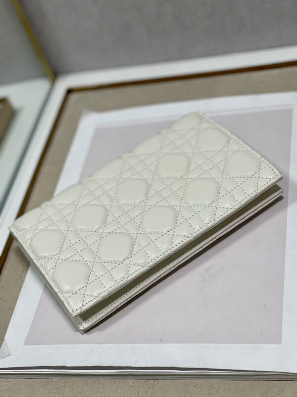 Dior Caro Wallet - White - Image 5
