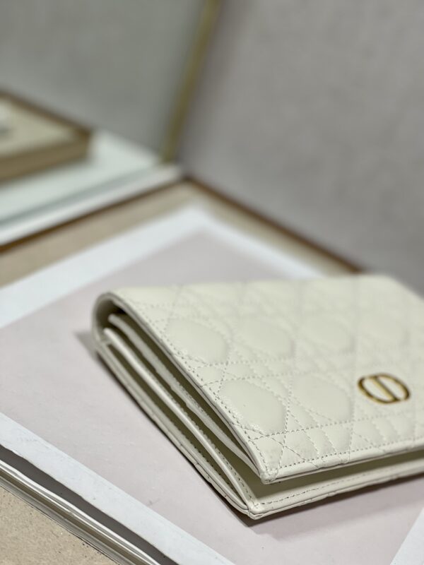 Dior Caro Wallet - White - Image 2