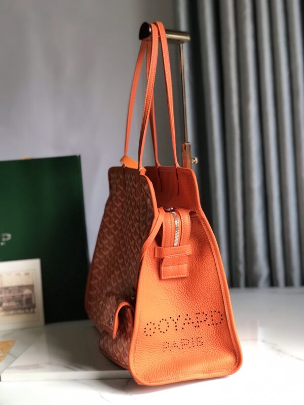 Goyard Hardy Small Commuter Bag - Orange - Image 5