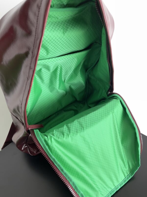 Bottega Veneta Essential Travel Backpack - Maroon - Image 2