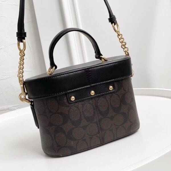 Coach Versatile Cosmetic Bag - Black - Image 5