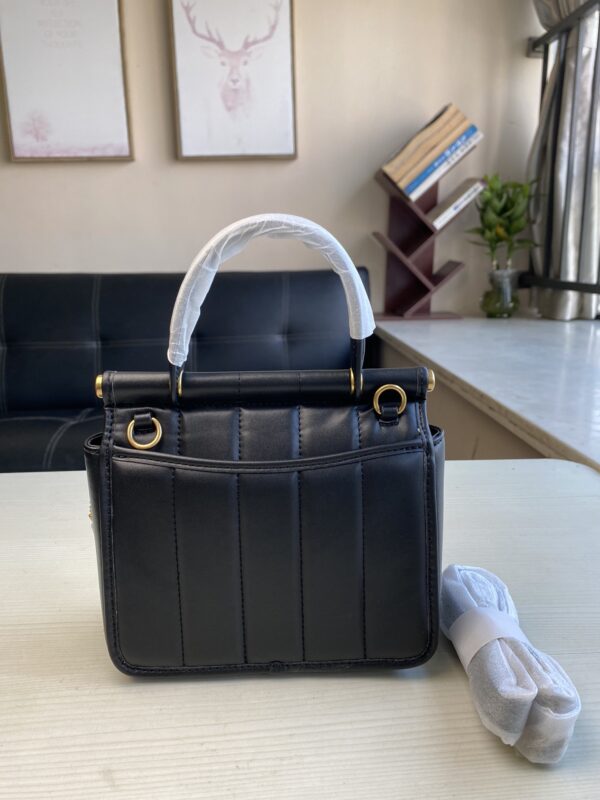 Coach Willis Mini Fat Messenger Handbag - Black - Image 5