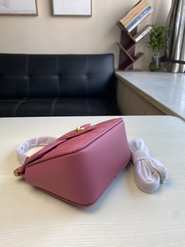Coach Willis Mini Fat Messenger Handbag - Pink - Image 4