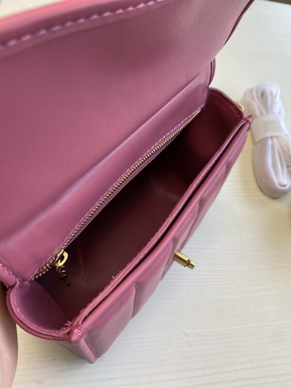 Coach Willis Mini Fat Messenger Handbag - Pink - Image 2
