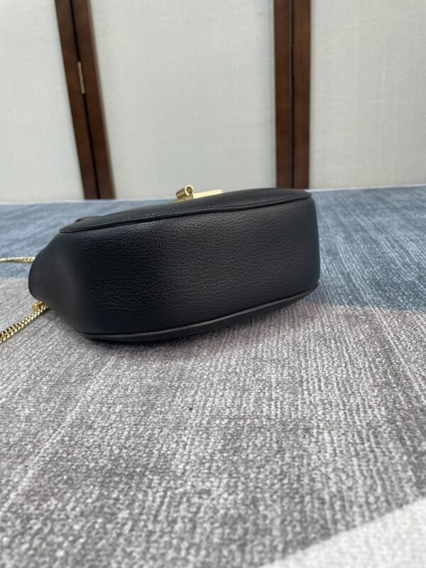 Chloe Mini Drew Piggy Bag - Black - Image 3