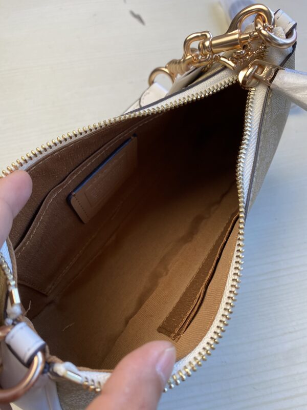 Coach Teri Armpit Bag - White - Image 3