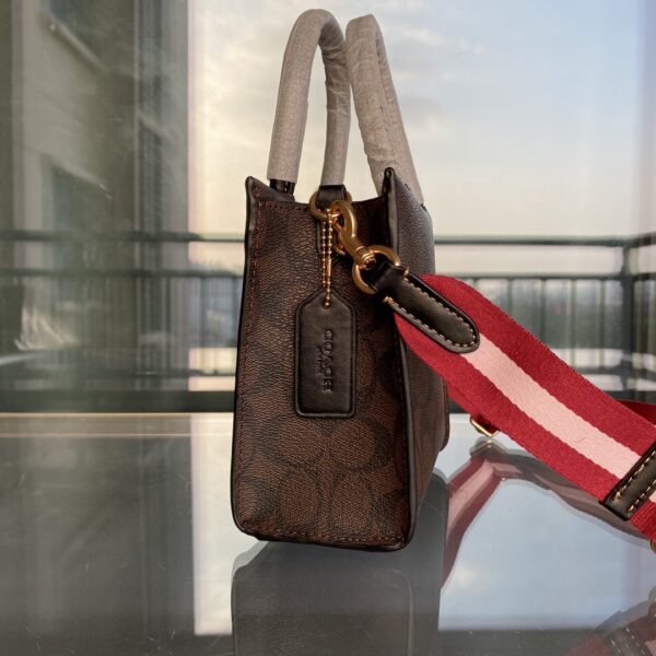 Coach Varsity Mini Cally Shoulder Crossbody Handbag - Image 4