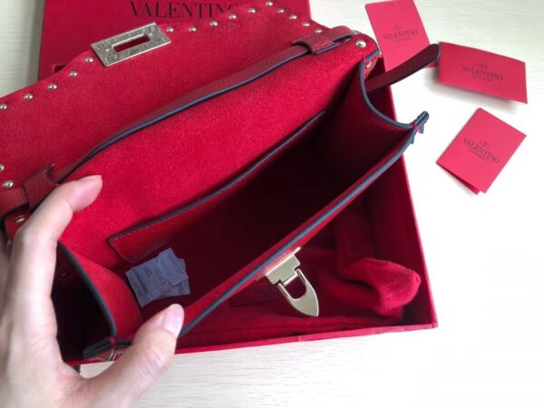 Valentino Messenger Bag With Tumble Pattern - Big Red - Image 2