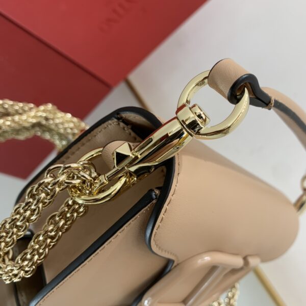 Valentino New Loco Baguette Handbag - Cream - Image 3