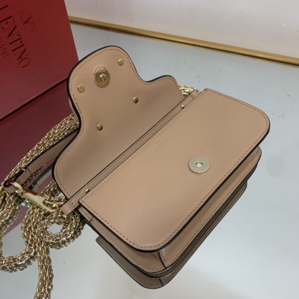 Valentino New Loco Baguette Handbag - Cream - Image 4