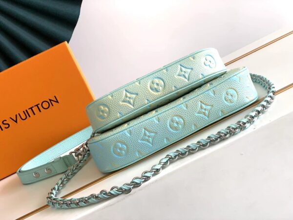 Louis Vuitton Multi Pochette Accessoires Handbag - Blue - Image 3